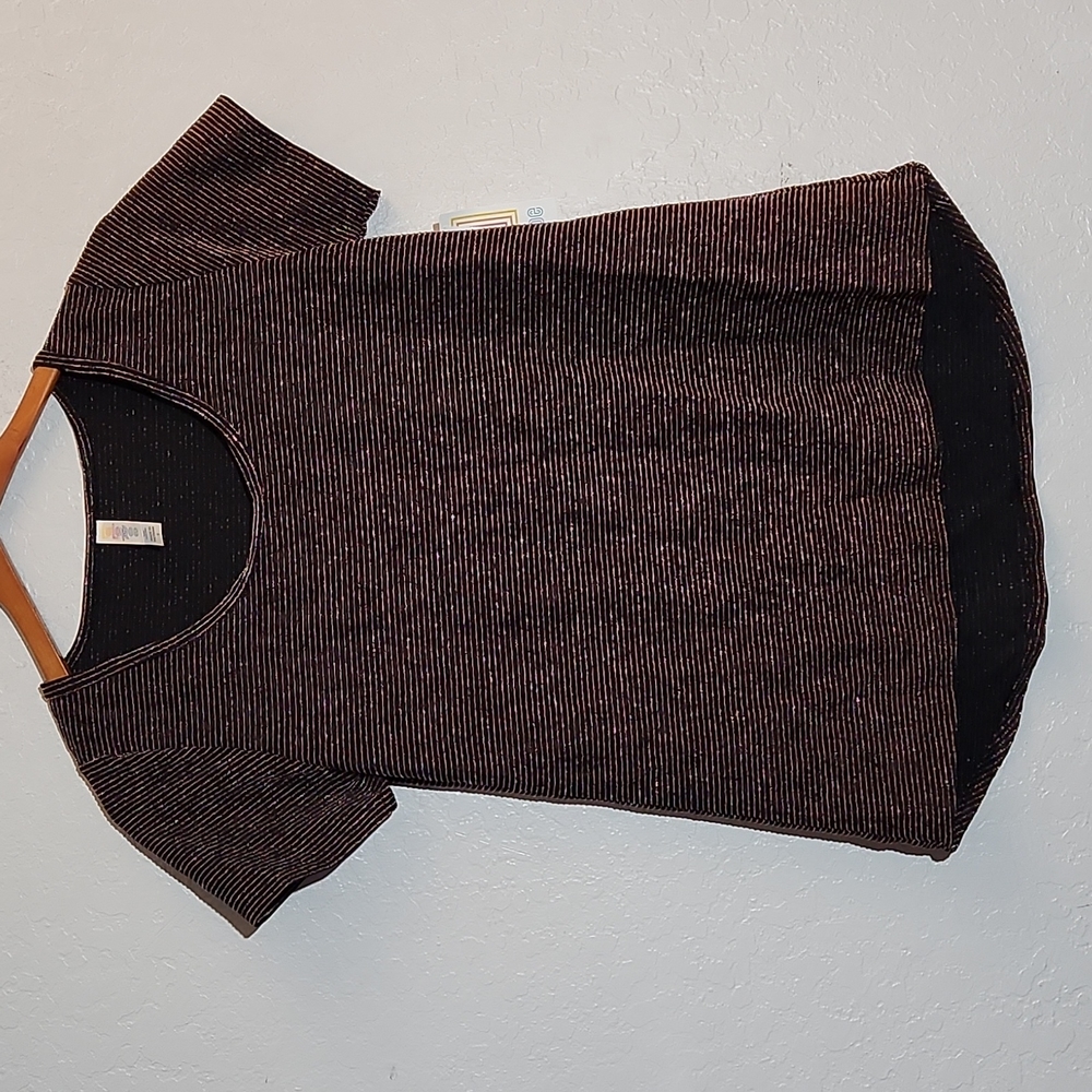 LULAROE ELEGANT Small Classic T Metalic Broze